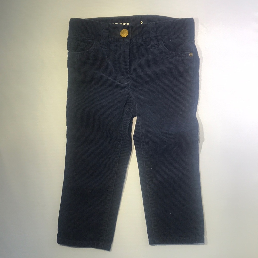 Crewcuts by J.Crew 2T Toothpick Navy Cords - Picture 5 of 8